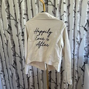 “Happily Ever After” moto jacket